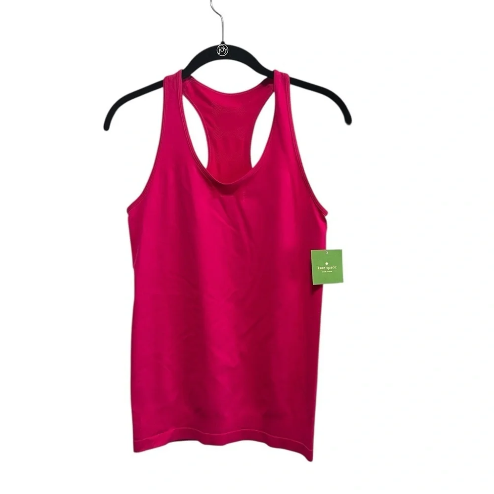 Kate Spade Jacquard Pink Bow Tank, New-with Tags, Size XS, S